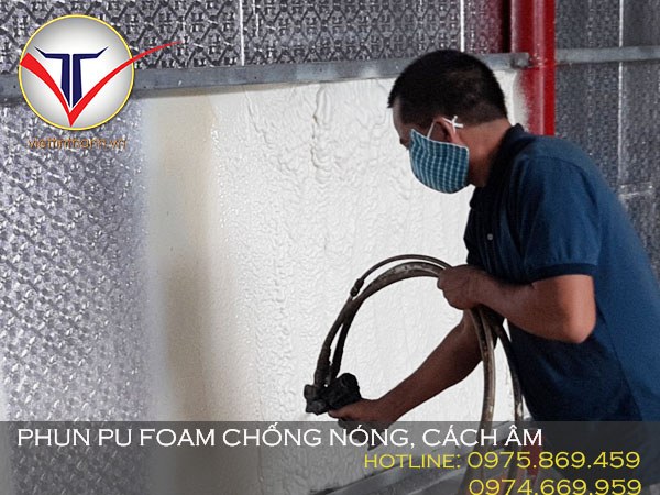 Phun Pu Foam chống nóng